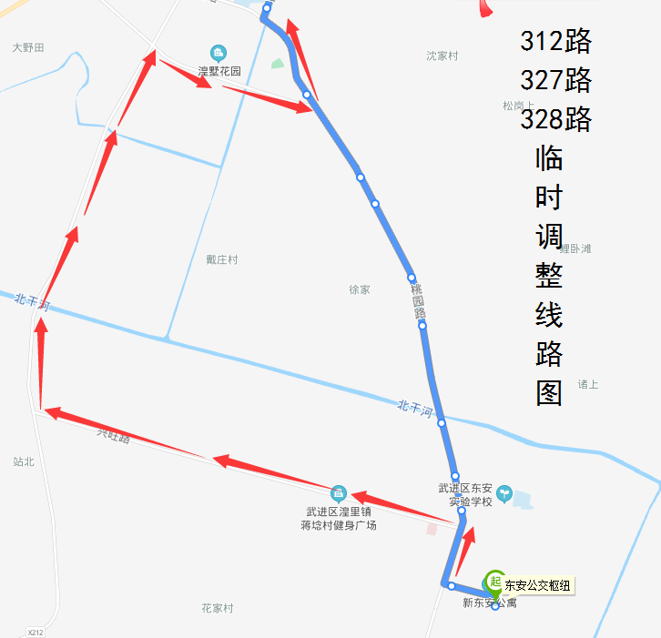 312路、327路、328路临时调整线路图.png 312路、327路、328路临时调整线路图.png