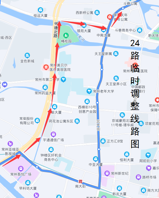 24路临时调整线路图(下行).png 24路临时调整线路图(下行).png