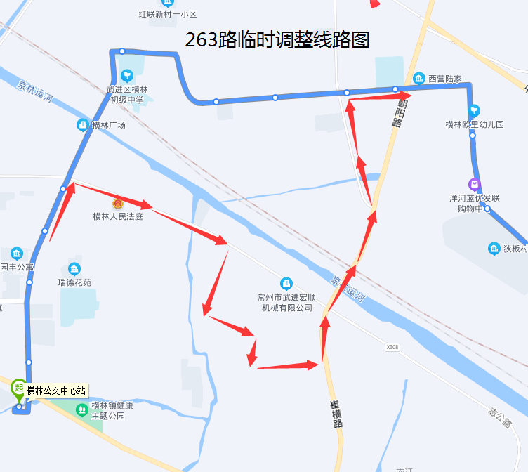 263路临时调整线路图.png 263路临时调整线路图.png