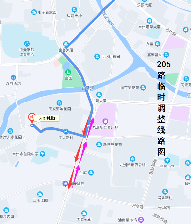 205路临时调整线路图.png 205路临时调整线路图.png